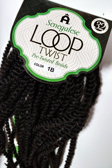 MD: LOOP TWIST: LOOP SENEGALESE TWIST 18" BRAID - Click Image to Close